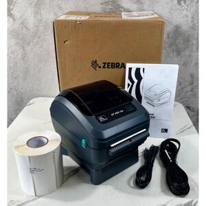 Zebra ZP 450 ctp Thermal Label Printer Gray LIKE NEW Shipping Barcode ZP450-0202